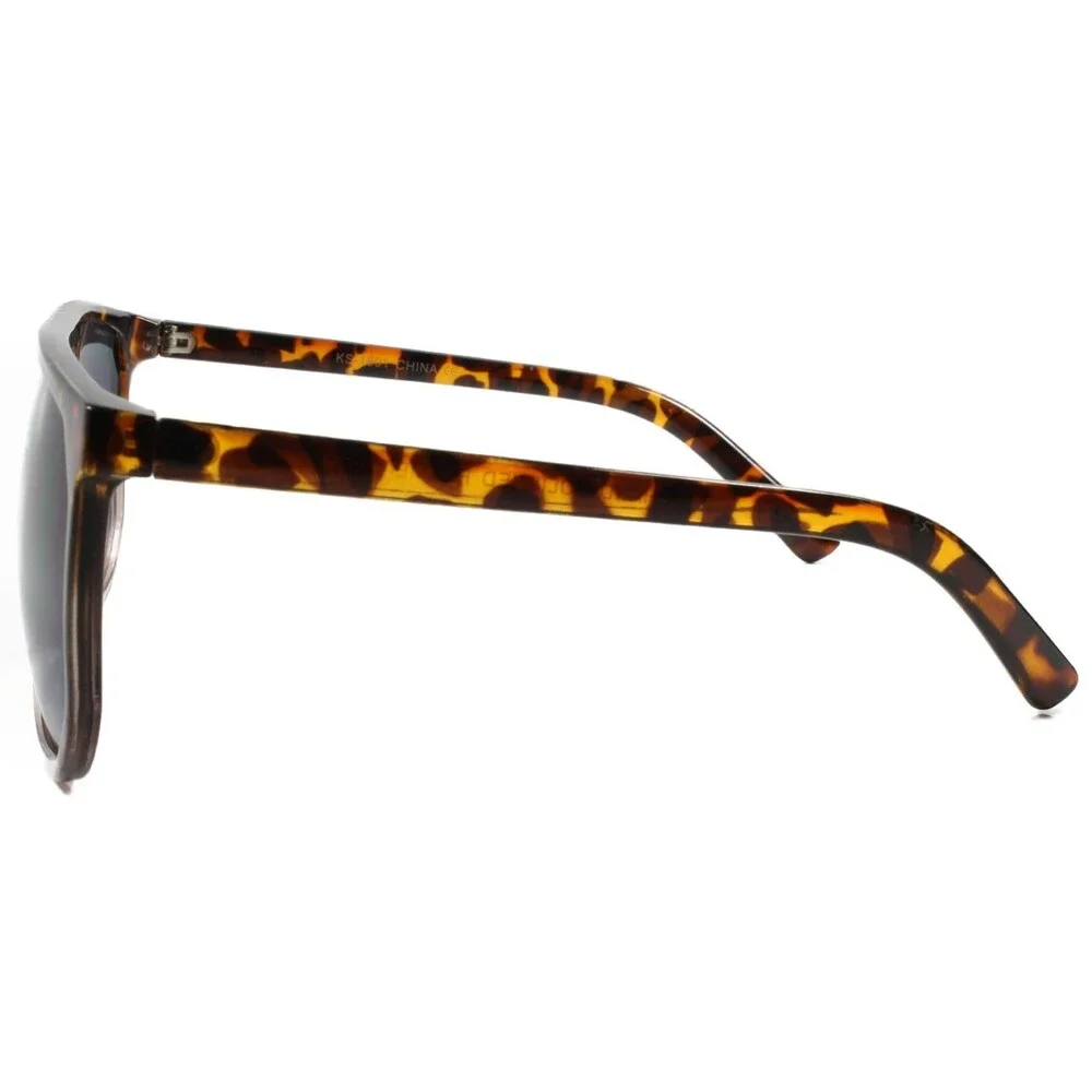 Oversized Classic 80s Mens Womens Hip Hop Rapper Style Sunglasses Tortoise Frame